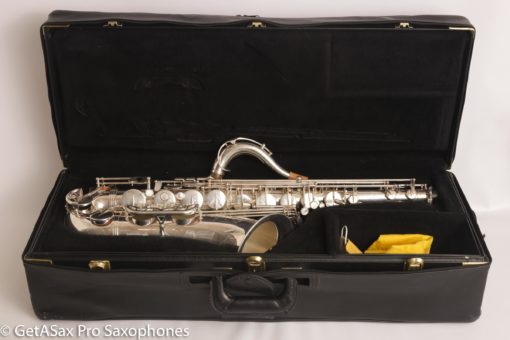 Selmer Super Action 80 Series II Tenor Saxophone Silver Plate Excellent 554156 - Image 11