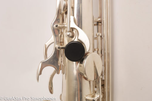 Selmer Super Action 80 Series II Tenor Saxophone Silver Plate Excellent 554156 - Image 17