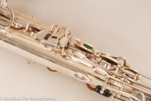 Selmer Super Action 80 Series II Tenor Saxophone Silver Plate Excellent 554156 - Image 12