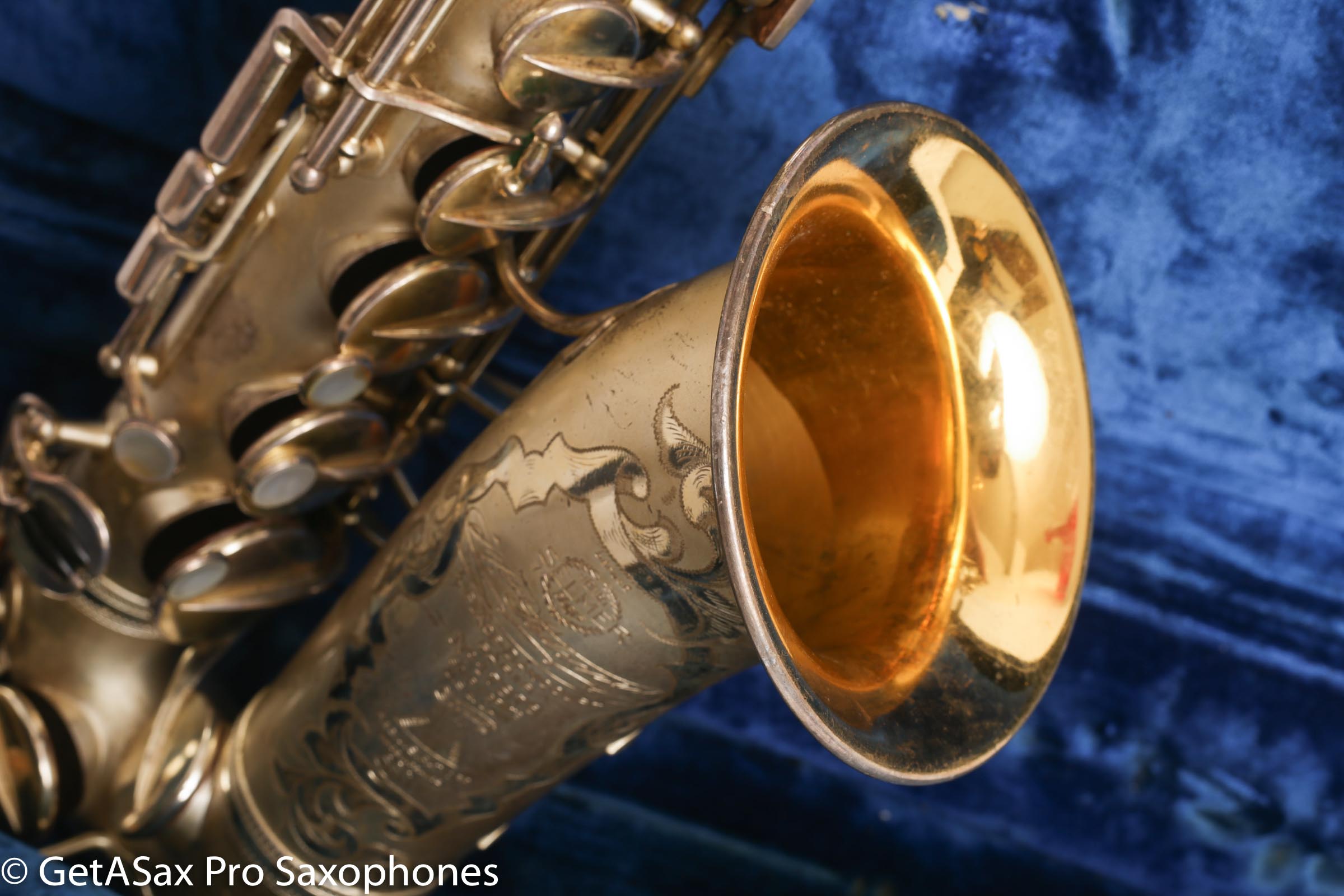 Selmer Super Sax Alto Saxophone Original Silver Plate American Engraved  Amazing 17875 