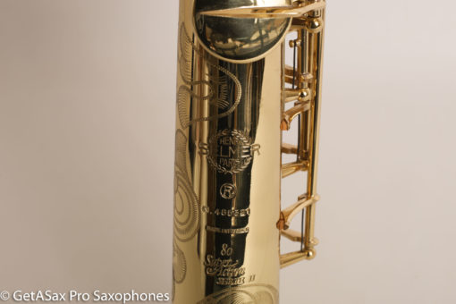 Selmer Super Action 80 Series II Soprano Excellent Condition 485321 ...