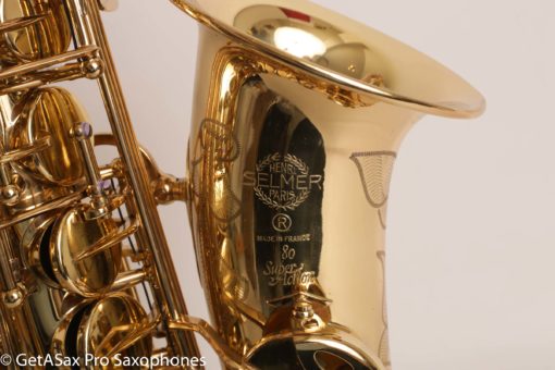 Selmer Super Action 80 Series 1 Alto Mint Condition + Freshly Overhauled 333879 - Image 7