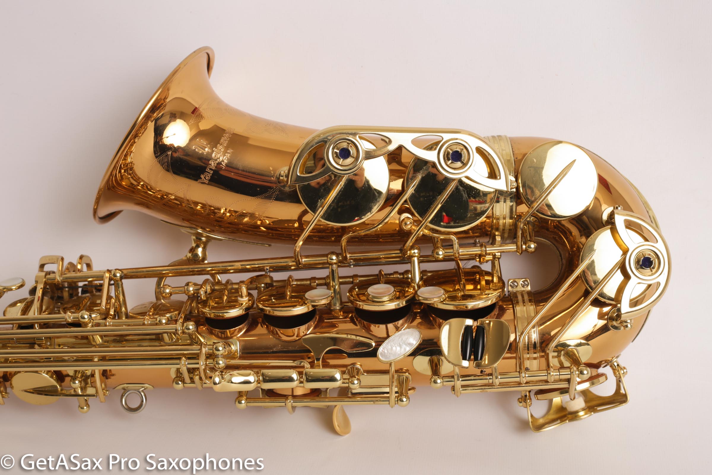 Yanagisawa A992 Solid Bronze Alto Saxophone Excellent AWO20 289066 