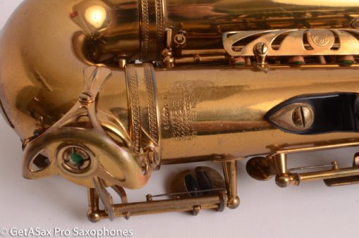 Selmer Mark VI Alto 1967 Original Lacquer American Engraved Old Pads 140119 - Image 13