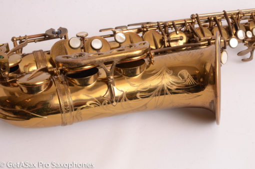 Selmer Mark VI Alto 1967 Original Lacquer American Engraved Old Pads 140119 - Image 44