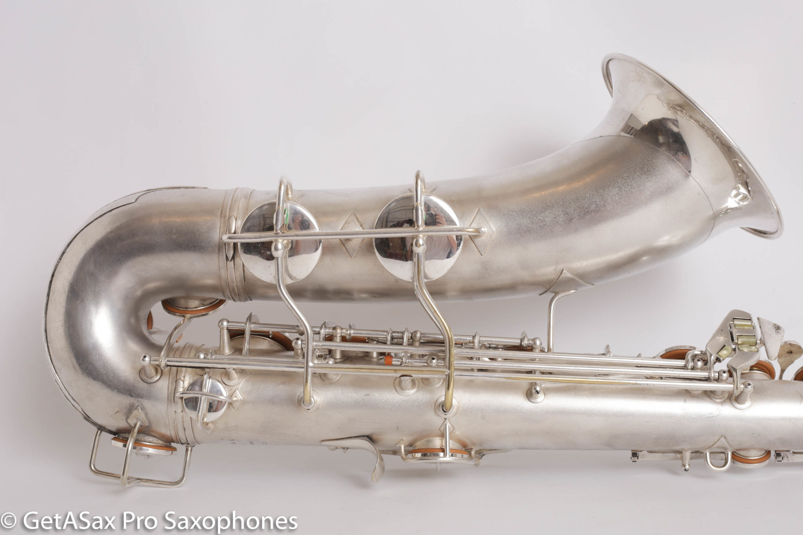 Overhaul! Original Rolled 10M Conn Silver Fresh Very Condition Holes Good Plate Tone Tenor 310735