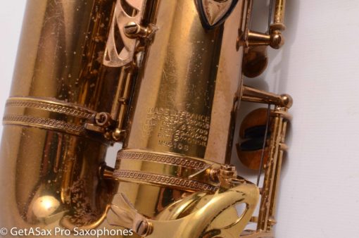 Selmer Mark VI Alto 1960 Original Lac Fresh Overhaul! Hard to Beat 94108 - Image 35