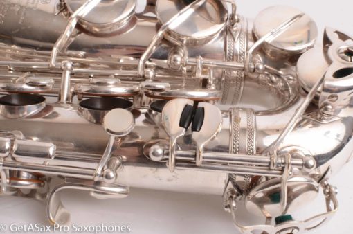 Selmer Mark VI Alto Original Silver Overhauled 68992 - Image 16