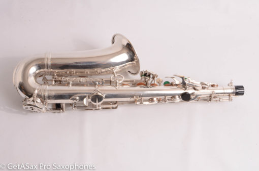 Selmer Mark VI Alto Original Silver Overhauled 68992 - Image 7