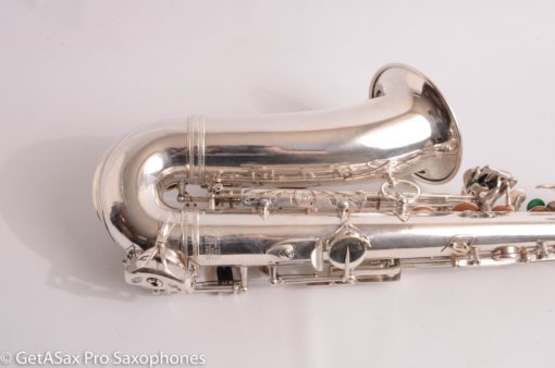 Selmer Mark VI Alto Original Silver Overhauled 68992 - Image 10