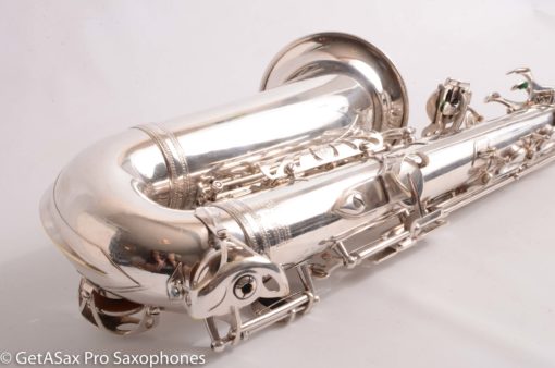 Selmer Mark VI Alto Original Silver Overhauled 68992 - Image 5