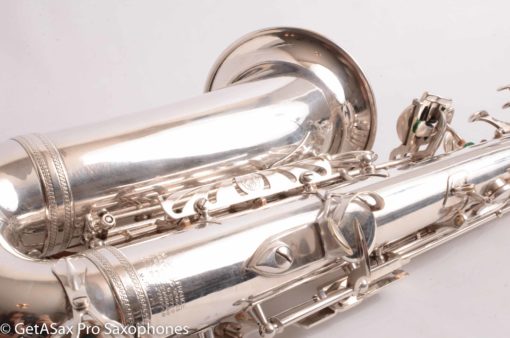 Selmer Mark VI Alto Original Silver Overhauled 68992 - Image 2