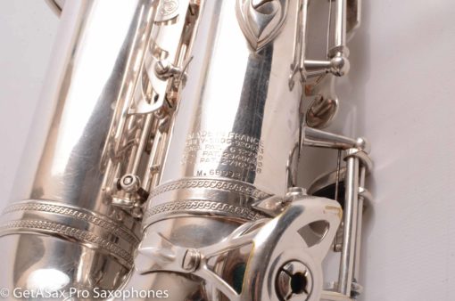 Selmer Mark VI Alto Original Silver Overhauled 68992 - Image 6