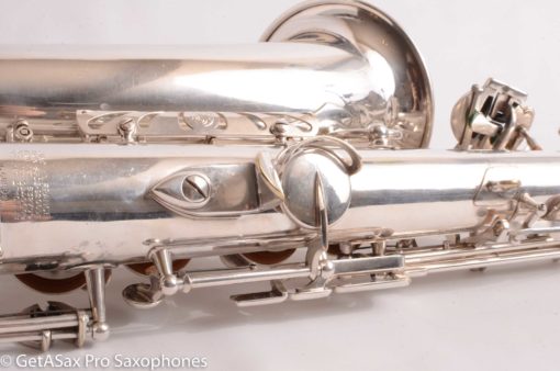 Selmer Mark VI Alto Original Silver Overhauled 68992 - Image 11