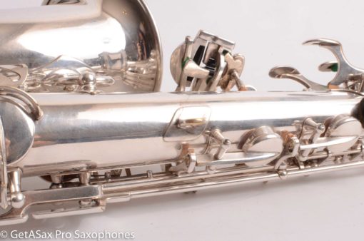 Selmer Mark VI Alto Original Silver Overhauled 68992 - Image 4