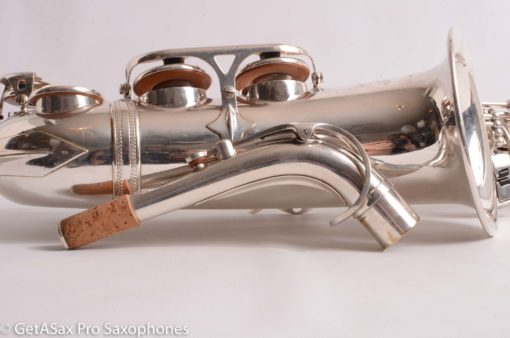 Selmer Mark VI Alto Original Silver Overhauled 68992 - Image 27