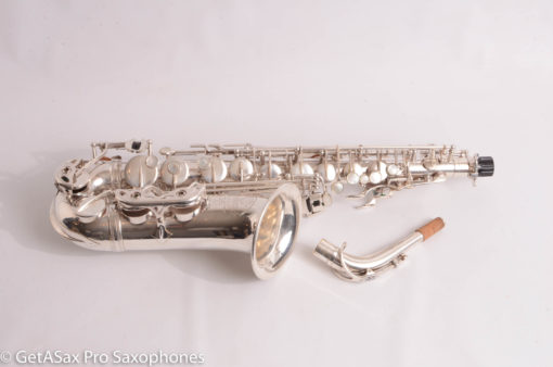 Selmer Mark VI Alto Original Silver Overhauled 68992 - Image 29