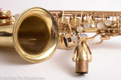 Selmer Super Action 80 Series 1 Alto 343195 Very Good Condition Great Tone! - Image 7