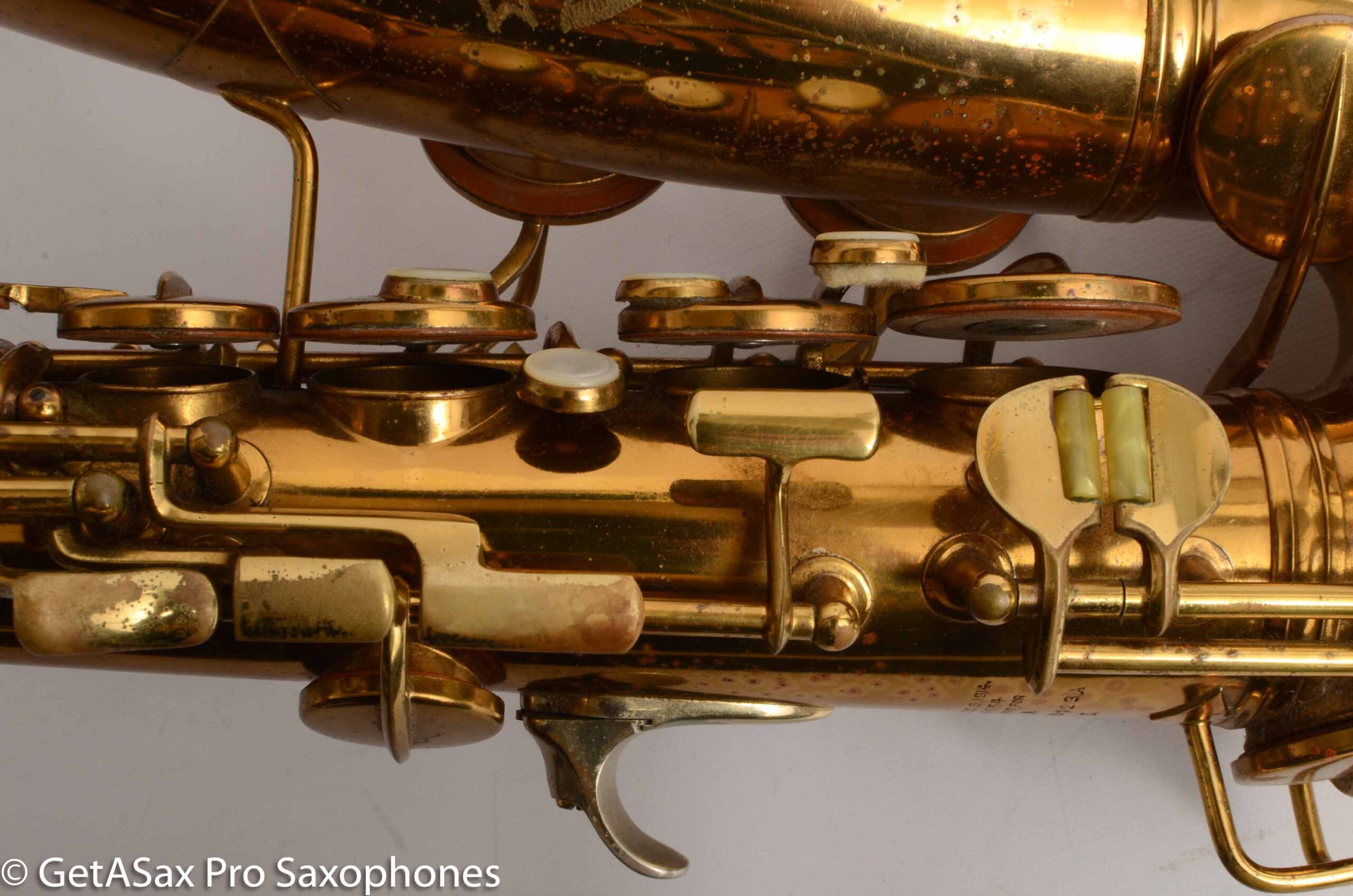 Saxophone Conn Lacquer Neck! York Transitional New Original 275123 Alto 6M