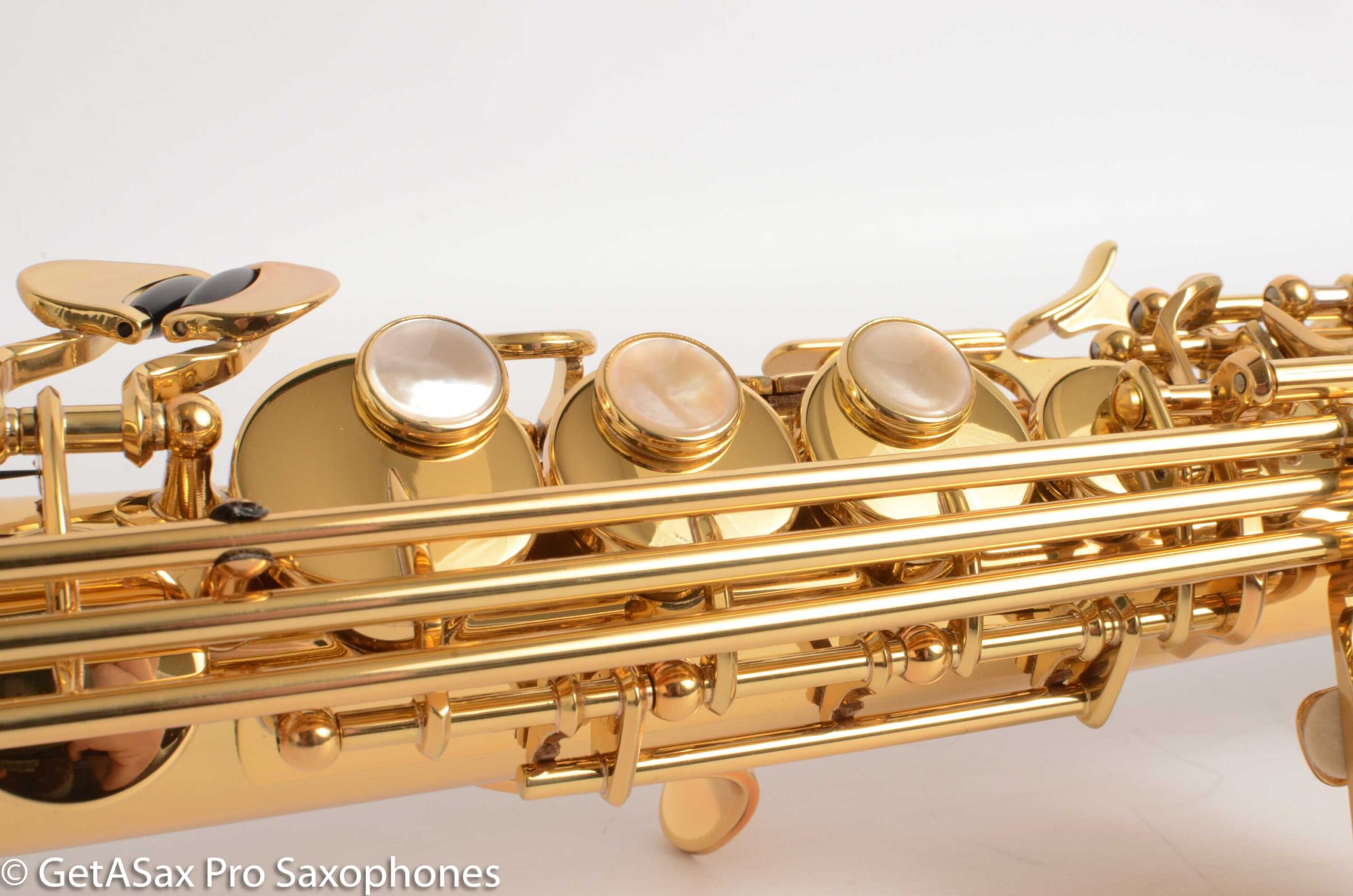 Yanagisawa SWO10 Elite Soprano Saxophone NEW 404142 - www.GetASax.com