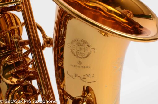 Selmer Supreme Alto New + Extensive Setup - Best Supreme you can get!