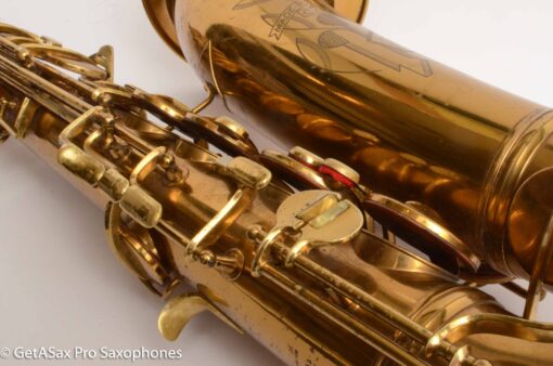 Conn 10M Tenor 1939 Original Lacquer Very Good Condition Old Pads 288613 - Image 3