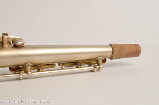 Conn New Wonder II Soprano Original Gold Plate Overhauled with Mods Front F 199071 - Image 6