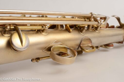 Conn New Wonder II Soprano Original Gold Plate Overhauled with Mods Front F 199071 - Image 13