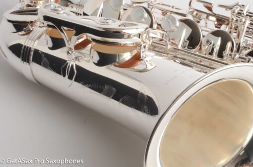 Yanagisawa AWO1S Silver Plated Professional Alto Near Mint 400837 - Image 12