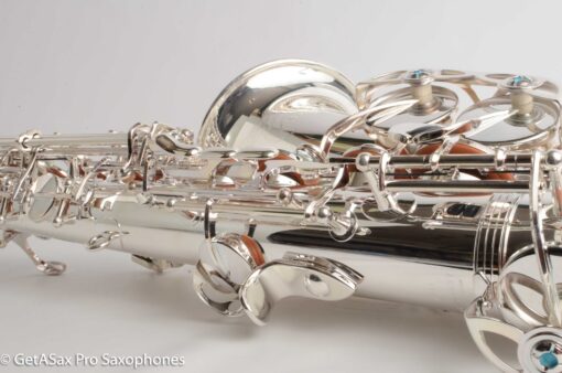 Yanagisawa AWO1S Silver Plated Professional Alto Near Mint 400837 - Image 34