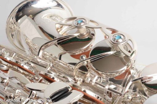 Yanagisawa AWO1S Silver Plated Professional Alto Near Mint 400837 - Image 26