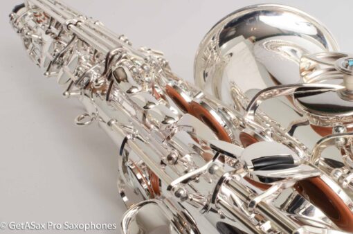 Yanagisawa AWO1S Silver Plated Professional Alto Near Mint 400837 - Image 35