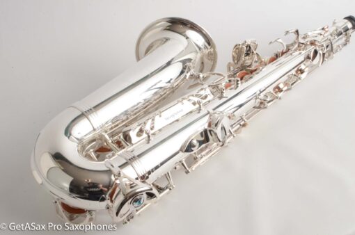 Yanagisawa AWO1S Silver Plated Professional Alto Near Mint 400837 - Image 7