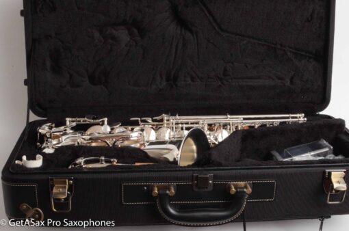 Yanagisawa AWO1S Silver Plated Professional Alto Near Mint 400837 - Image 16