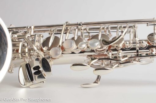 Yanagisawa AWO1S Silver Plated Professional Alto Near Mint 400837 - Image 27