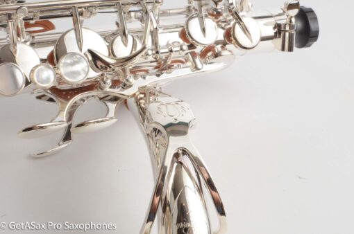 Yanagisawa AWO1S Silver Plated Professional Alto Near Mint 400837 - Image 25