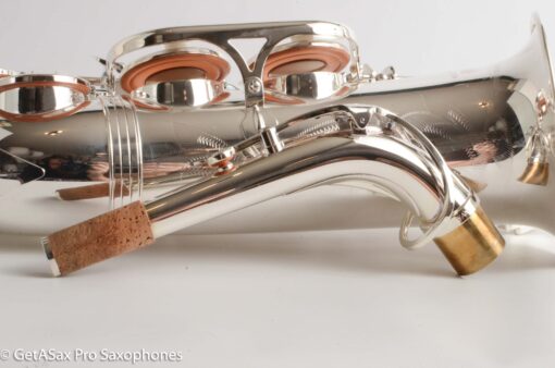 Yanagisawa AWO1S Silver Plated Professional Alto Near Mint 400837 - Image 10