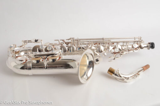 Yanagisawa AWO1S Silver Plated Professional Alto Near Mint 400837 - Image 19