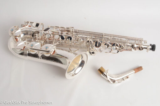 Yanagisawa AWO1S Silver Plated Professional Alto Near Mint 400837 - Image 21