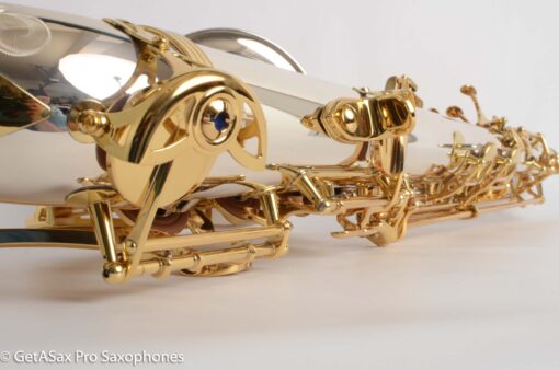 Yanagisawa TWO-37 (!!) Solid Silver Tenor Saxophone New + Setup - Image 9