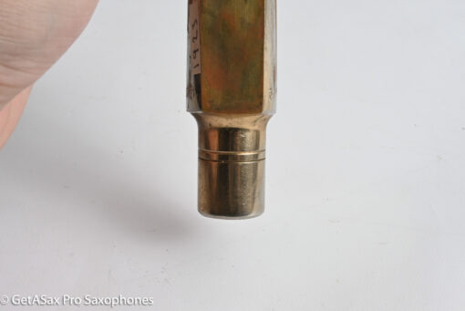 Otto Link Florida Double Ring Baritone Mouthpiece Refaced to 8 Tip .125 Rare! - Image 9