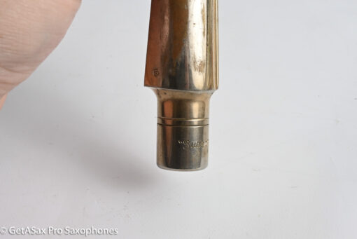 Otto Link Florida Double Ring Baritone Mouthpiece Refaced to 8 Tip .125 Rare! - Image 7