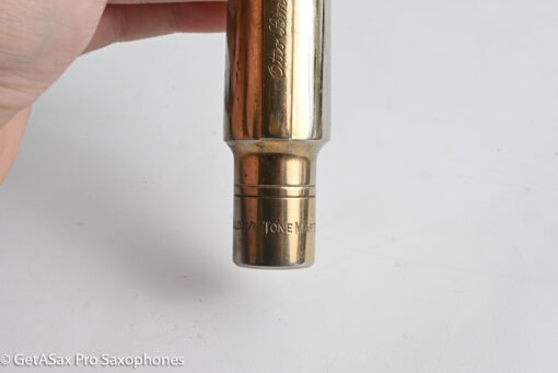 Otto Link Florida Double Ring Baritone Mouthpiece Refaced to 8 Tip .125 Rare! - Image 8