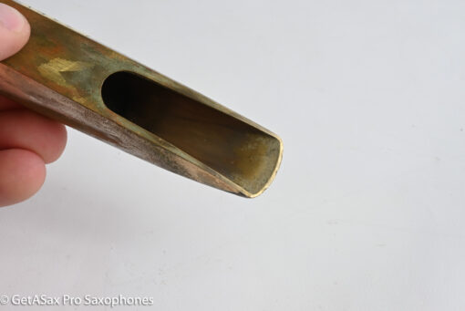 Otto Link Florida Double Ring Baritone Mouthpiece Refaced to 8 Tip .125 Rare! - Image 10