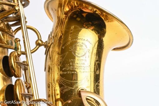 Selmer Balanced Action Alto Relacquered Old Pads Beautiful! 21178