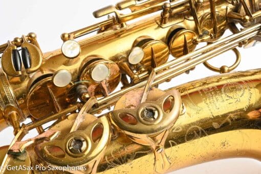 Selmer Balanced Action Alto Relacquered Old Pads Beautiful! 21178 - Image 34