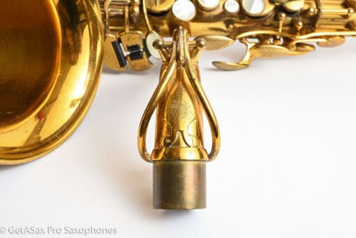 Selmer Balanced Action Alto Relacquered Old Pads Beautiful! 21178 - Image 8