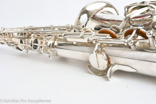 Selmer Balanced Action Alto 1945 Original Silver Fresh Overhaul 31923 - Image 36