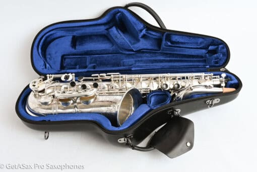 Selmer Balanced Action Alto 1945 Original Silver Fresh Overhaul 31923 - Image 30