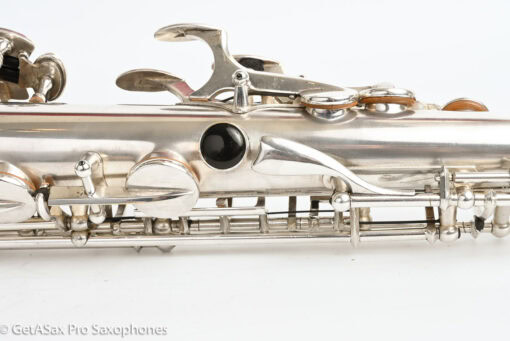 Selmer Balanced Action Alto 1945 Original Silver Fresh Overhaul 31923 - Image 2